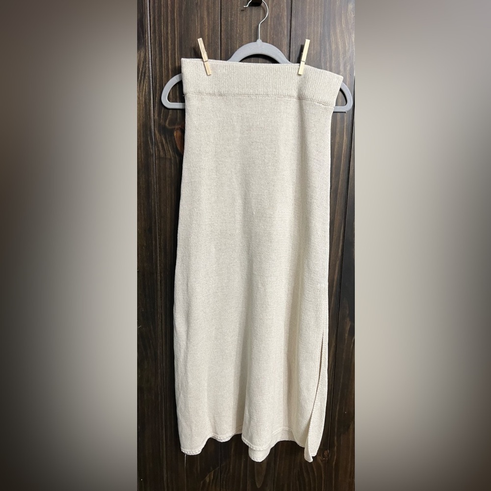 MOD REF with woven skirt in cream-Size: Small - Picture 5 of 8
